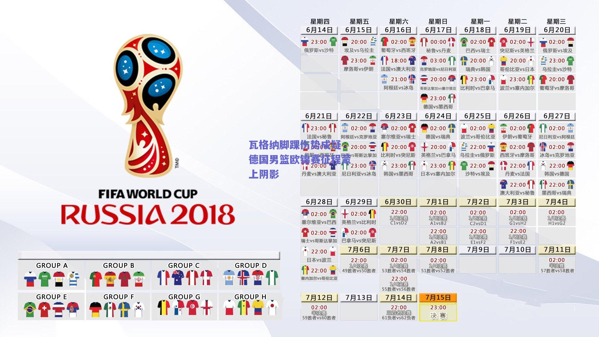 瓦格纳脚踝伤势成疑 德国男篮欧锦赛征程蒙上阴影